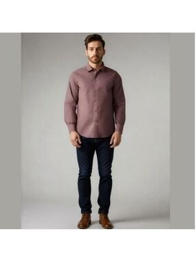 CALVIN Klein Men’s Dress Shirt Large